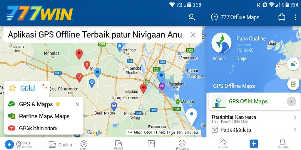 Tampilan antarmuka 777WIN yang sederhana dan informatif untuk navigasi.