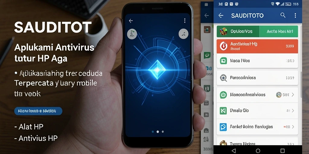 Antarmuka pengguna SAUDITOTO yang sederhana dan informatif.